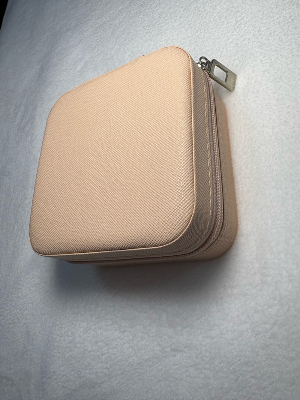 Compact Peach Travel Jewelry Case - Women Accessories